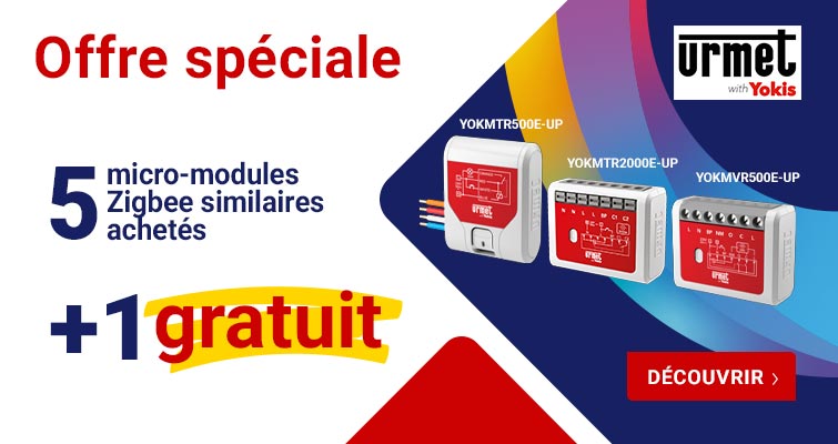 Offre sp�ciale 5+1 Yokis Up Urmet