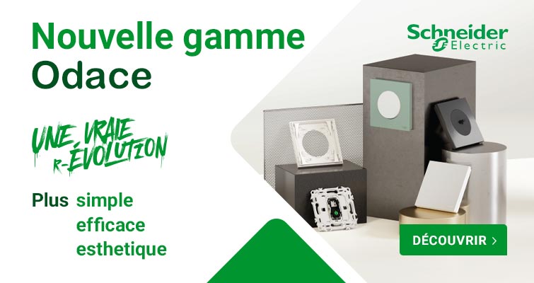 Nouvelle gamme Odace Schneider Electric